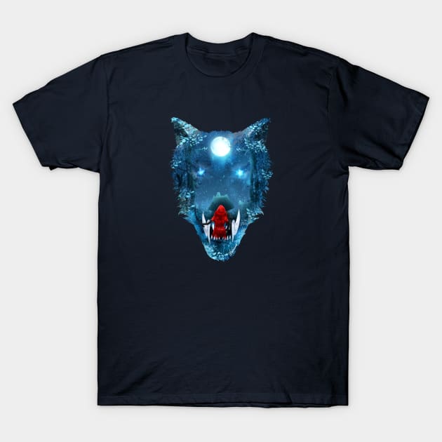 Big Bad Wolf 2 T-Shirt by DVerissimo